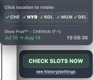 Optional Portal Assist controls shown on the appointment calendar